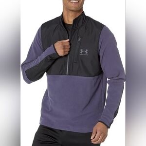 Under Armour Men's Black and Dark Purple Performance Jacket